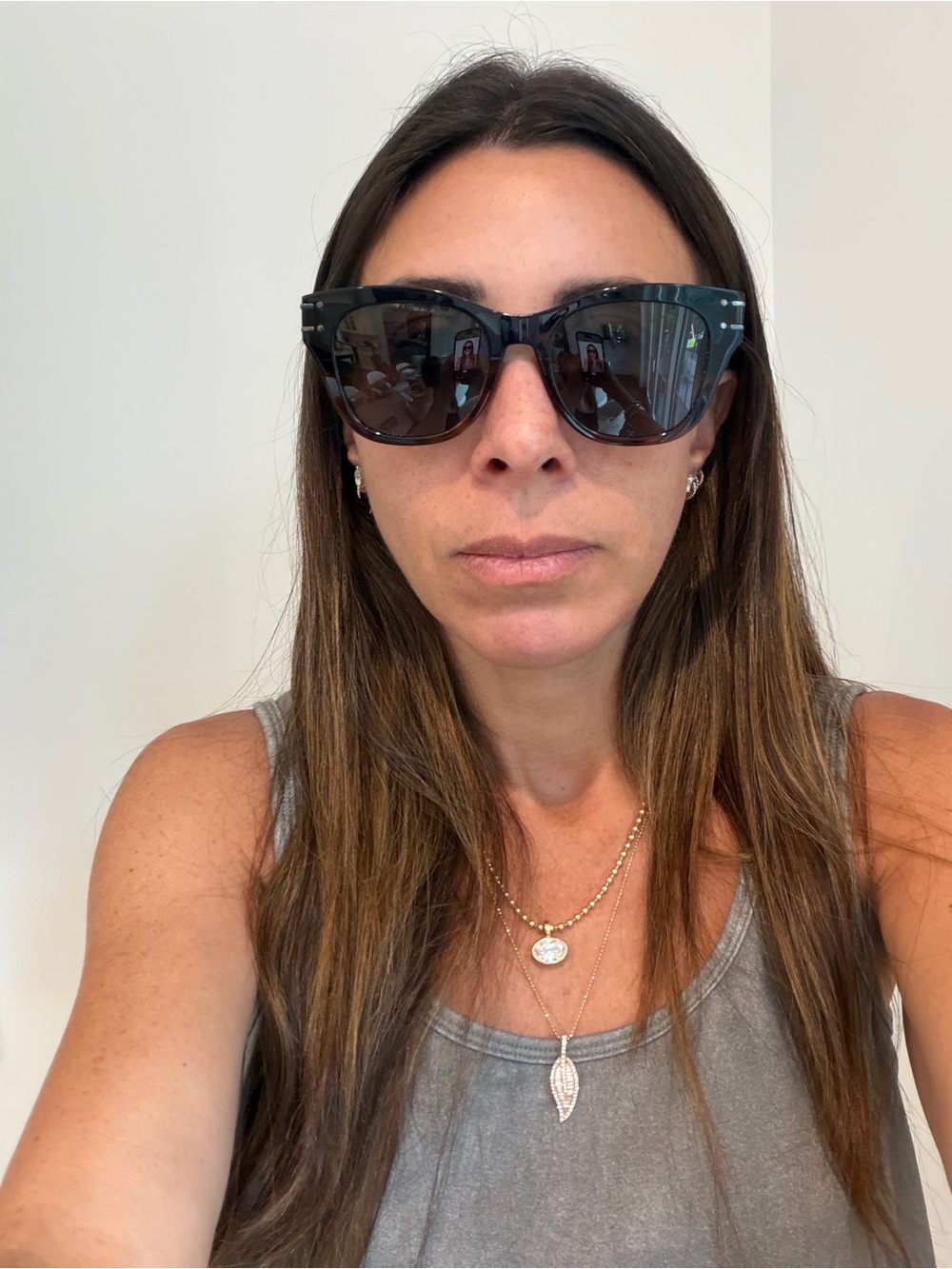 Dior Black & Tortoiseshell Round Sunglasses - Picture 3 of 7